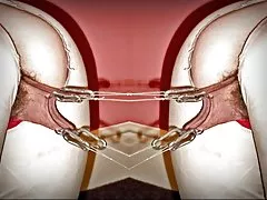 Сильні загартоване статевих губ.