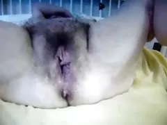 Велика волохата пизда старий в сперми! аматорські!