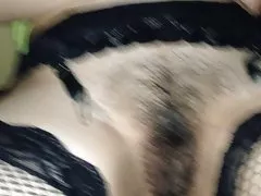 Я люблю мій gf реальних чорних волохаті кицьки